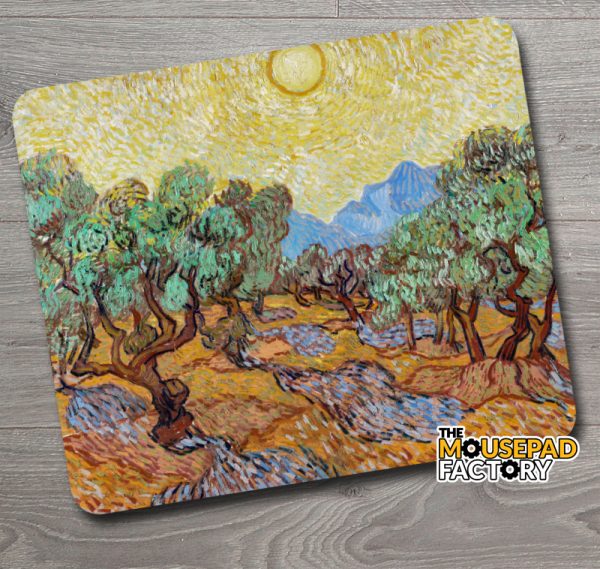 Vincent van Gogh's Olive Trees (1889)