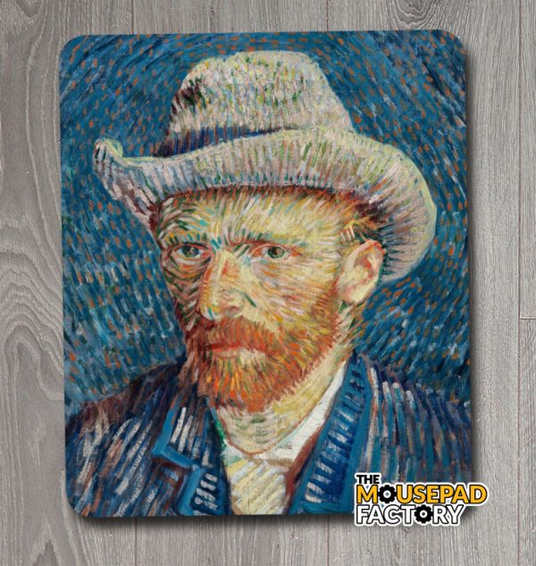 Vincent van Gogh's Self-Portrait with Grey Felt Hat (1887)