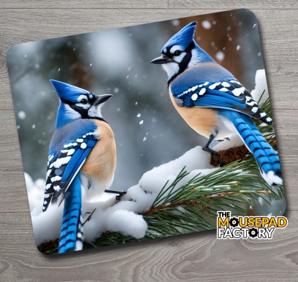 bluejays mouse pad