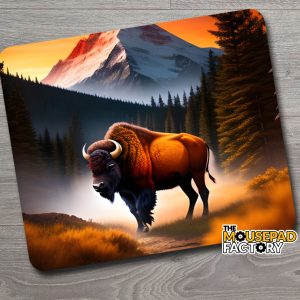bison mouse pad