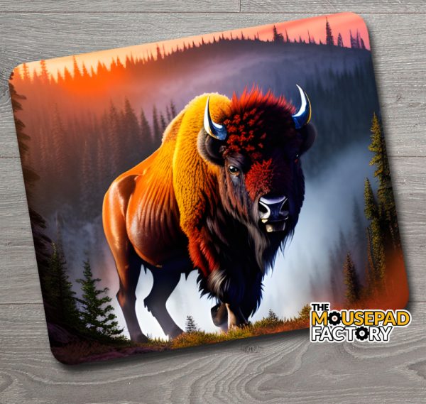 woodland buffalo bison
