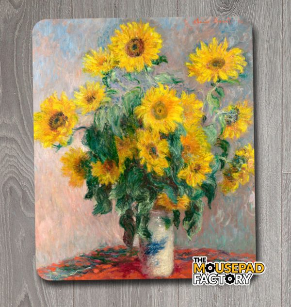 Bouquet of Sunflowers (1881) by Claude Monet