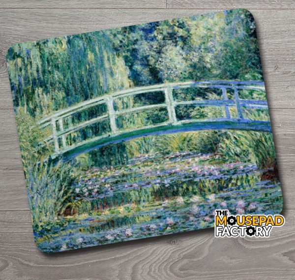 Claude Monet's Water Lilies and Japanese Bridge (1899)