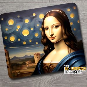 Fun Meme Art Mona Lisa & Starry Night