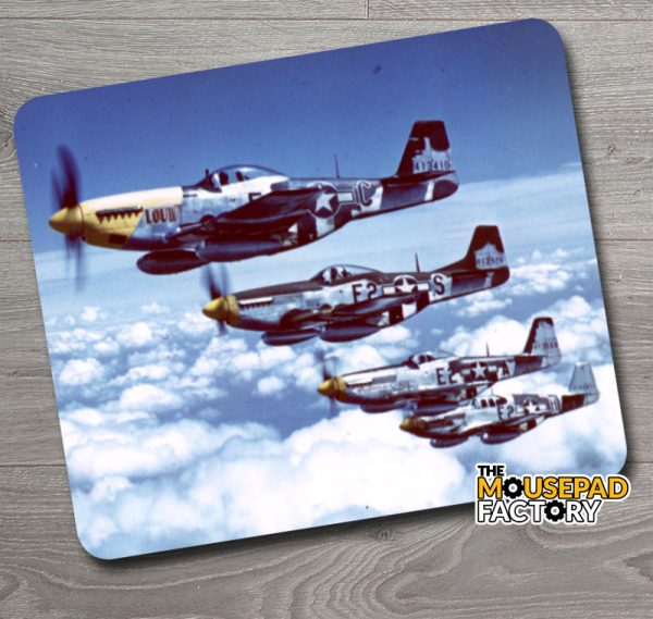 Army Air force P-51 Mustang fighter planes