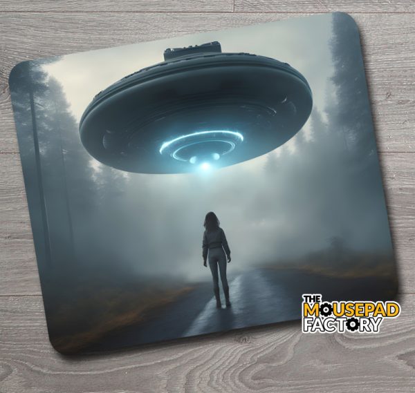 Alien Abduction Mouse Pad