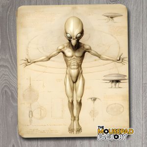 alien mouse pad