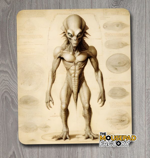 alien mouse pad