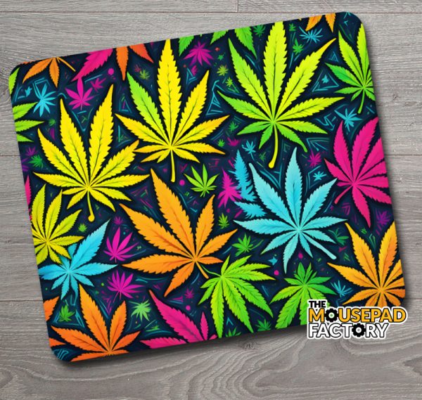 Cannabis mouse pad